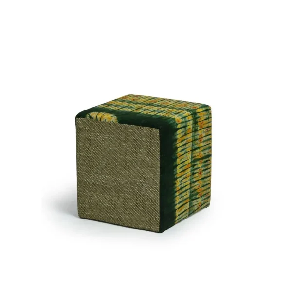 Jute and Adire mixture cube